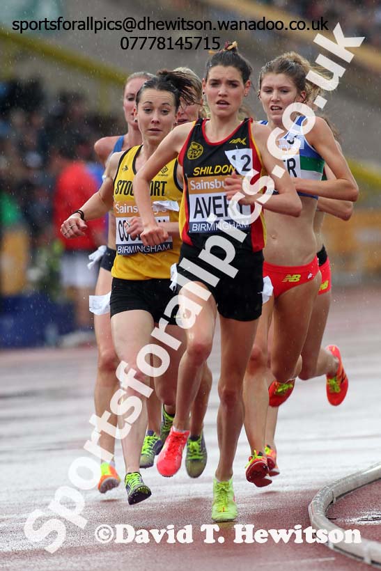 Womens 5000 metres, Sainsbury's British Champs, Alexander Stadium, Birmingham. Photo: David T. Hewitson/Sprts for All Pics